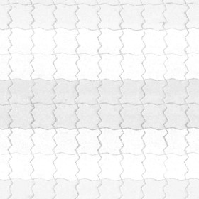 Textures   -   ARCHITECTURE   -   PAVING OUTDOOR   -   Concrete   -   Blocks regular  - Paving outdoor concrete regular block texture seamless 05646 - Ambient occlusion