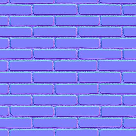 Textures   -   ARCHITECTURE   -   BRICKS   -   Colored Bricks   -   Smooth  - Texture colored bricks smooth seamless 00072 - Normal