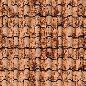 Textures   -   ARCHITECTURE   -   ROOFINGS   -  Clay roofs - Clay roof texture seamless 19590