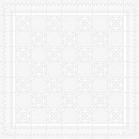 Textures   -   ARCHITECTURE   -   TILES INTERIOR   -   Cement - Encaustic   -   Cement  - Cement concrete tile texture seamless 13337 - Ambient occlusion