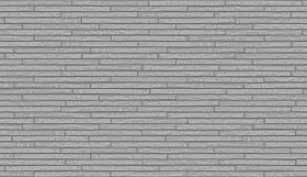 Textures   -   ARCHITECTURE   -   WALLS TILE OUTSIDE  - Clay bricks wall cladding PBR texture seamless 21722 - Displacement
