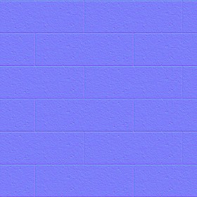 Textures   -   ARCHITECTURE   -   TILES INTERIOR   -   Stone tiles  - Rectangular basalt stone tile texture seamless 15980 - Normal
