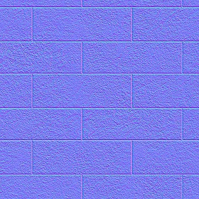 Textures   -   ARCHITECTURE   -   CONCRETE   -   Plates   -   Clean  - Concrete clean plates wall texture seamless 01645 - Normal