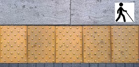 Textures   -   ARCHITECTURE   -   ROADS   -  Street elements - Tactile paving texture seamless 19711