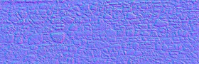 Textures   -   ARCHITECTURE   -   STONES WALLS   -   Stone walls  - Italy old wall stone texture horizontal seamless 20555 - Normal
