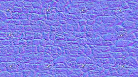 Textures   -   ARCHITECTURE   -   STONES WALLS   -   Stone walls  - Italy old wall stone texture seamless 20736 - Normal