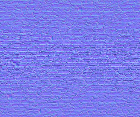 Textures   -   ARCHITECTURE   -   BRICKS   -   Damaged bricks  - Damaged bricks texture seamless 00125 - Normal