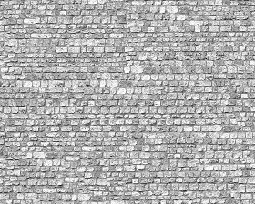 Textures   -   ARCHITECTURE   -   STONES WALLS   -   Stone blocks  - Wall stone with regular blocks texture seamless 08316 - Bump
