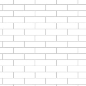 Textures   -   ARCHITECTURE   -   BRICKS   -   White Bricks  - White bricks texture seamless 00513 - Ambient occlusion