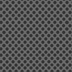 Textures   -   MATERIALS   -   METALS   -   Perforated  - Brushed aluminium perforated metal texture seamless 10497 - Displacement