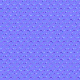 Textures   -   MATERIALS   -   METALS   -   Perforated  - Brushed aluminium perforated metal texture seamless 10497 - Normal
