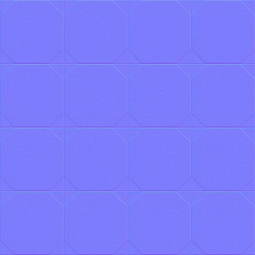 Textures   -   ARCHITECTURE   -   TILES INTERIOR   -   Cement - Encaustic   -   Cement  - Cement concrete tile texture seamless 13339 - Normal
