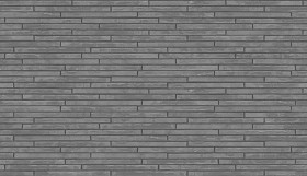 Textures   -   ARCHITECTURE   -   WALLS TILE OUTSIDE  - Clay bricks wall cladding PBR texture seamless 21726 - Displacement