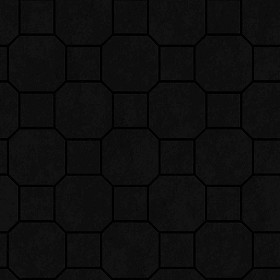 Textures   -   ARCHITECTURE   -   PAVING OUTDOOR   -   Concrete   -   Blocks mixed  - Paving concrete mixed size texture seamless 05586 - Specular