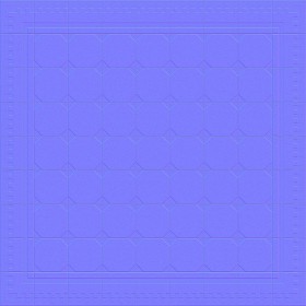 Textures   -   ARCHITECTURE   -   TILES INTERIOR   -   Cement - Encaustic   -   Cement  - Cement concrete tile texture seamless 13340 - Normal