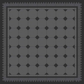 Textures   -   ARCHITECTURE   -   TILES INTERIOR   -   Cement - Encaustic   -   Cement  - Cement concrete tile texture seamless 13340 - Specular