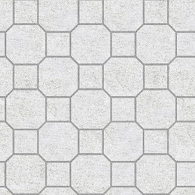 Textures   -   ARCHITECTURE   -   PAVING OUTDOOR   -   Concrete   -  Blocks mixed - Paving concrete mixed size texture seamless 05588