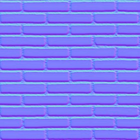 Textures   -   ARCHITECTURE   -   BRICKS   -   Colored Bricks   -   Smooth  - Texture colored bricks smooth seamless 00078 - Normal