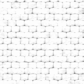 Textures   -   ARCHITECTURE   -   STONES WALLS   -   Stone blocks  - Wall stone with regular blocks texture seamless 08319 - Ambient occlusion