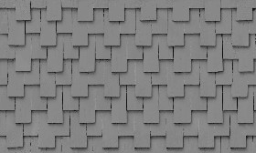 Textures   -   ARCHITECTURE   -   WOOD PLANKS   -   Siding wood  - Siding wood wall paneling texture seamless 20697 - Bump