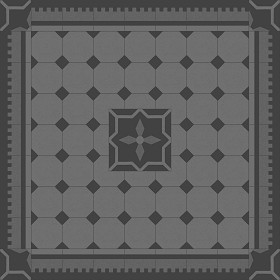 Textures   -   ARCHITECTURE   -   TILES INTERIOR   -   Cement - Encaustic   -   Cement  - Cement concrete tile texture seamless 13342 - Specular