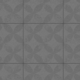 Textures   -   FREE PBR TEXTURES  - terrazzo floor tile PBR texture seamless 21491 - Displacement