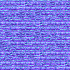 Textures   -   ARCHITECTURE   -   BRICKS   -   Dirty Bricks  - Dirty bricks texture seamless 00171 - Normal