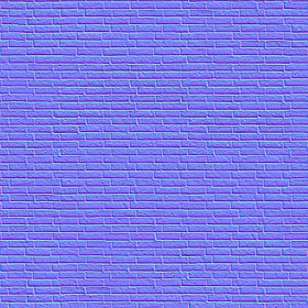 Textures   -   ARCHITECTURE   -   BRICKS   -   Facing Bricks   -   Rustic  - Rustic bricks texture seamless 00202 - Normal