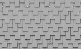 Textures   -   ARCHITECTURE   -   WOOD PLANKS   -   Siding wood  - Siding wood wall paneling texture seamless 20713 - Bump