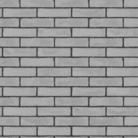 Textures   -   ARCHITECTURE   -   BRICKS   -   Facing Bricks   -   Smooth  - Facing smooth bricks texture seamless 00252 - Displacement