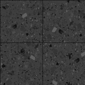 Textures   -   ARCHITECTURE   -   TILES INTERIOR   -   Terrazzo  - terrazzo floor tile PBR texture seamless 21478 - Displacement
