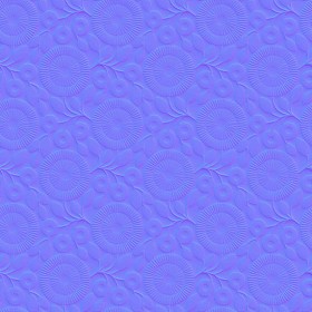 Textures   -   FREE PBR TEXTURES  - Wallpaper PBR texture seamless 21436 - Normal