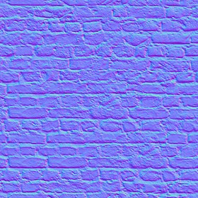 Textures   -   ARCHITECTURE   -   BRICKS   -   Dirty Bricks  - Dirty bricks texture seamless 00172 - Normal