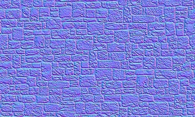 Textures   -   ARCHITECTURE   -   STONES WALLS   -   Claddings stone   -   Exterior  - Cladding retaining wall stone texture seamless 19355 - Normal