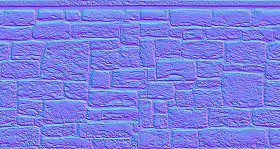 Textures   -   ARCHITECTURE   -   STONES WALLS   -   Claddings stone   -   Exterior  - Retaining walls stone for gardens texture horizontal seamless 19358 - Normal