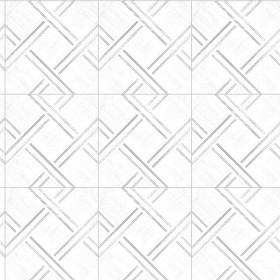 Textures   -   ARCHITECTURE   -   WOOD FLOORS   -   Geometric pattern  - Parquet geometric pattern texture seamless 04752 - Ambient occlusion