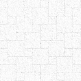 Textures   -   ARCHITECTURE   -   PAVING OUTDOOR   -   Pavers stone   -   Blocks mixed  - Pavers stone mixed size texture seamless 06118 - Ambient occlusion