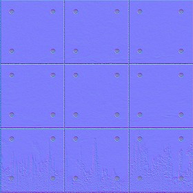 Textures   -   ARCHITECTURE   -   CONCRETE   -   Plates   -   Tadao Ando  - Tadao ando concrete plates seamless 01845 - Normal