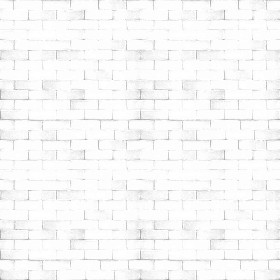 Textures   -   ARCHITECTURE   -   BRICKS   -   Colored Bricks   -   Rustic  - Texture colored bricks rustic seamless 00031 - Ambient occlusion