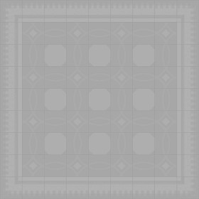Textures   -   ARCHITECTURE   -   TILES INTERIOR   -   Cement - Encaustic   -   Cement  - Cement concrete tile texture seamless 13346 - Displacement