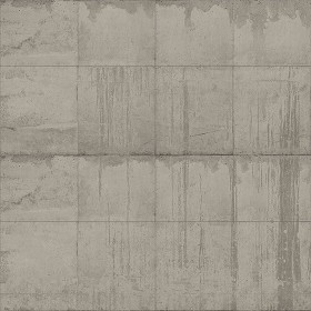 Textures   -   ARCHITECTURE   -   CONCRETE   -   Plates   -  Dirty - Concrete dirt plates wall texture seamless 01743