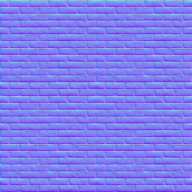 Textures   -   ARCHITECTURE   -   BRICKS   -   Colored Bricks   -   Rustic  - Texture colored bricks rustic seamless 00032 - Normal