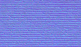 Textures   -   ARCHITECTURE   -   STONES WALLS   -   Claddings stone   -   Exterior  - Building wall cladding stone texture seamless 20196 - Normal