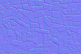 Textures   -   ARCHITECTURE   -   STONES WALLS   -   Claddings stone   -   Exterior  - Stones wall cladding texture seamless 20773 - Normal