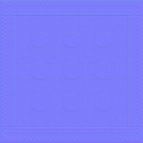 Textures   -   ARCHITECTURE   -   TILES INTERIOR   -   Cement - Encaustic   -   Cement  - Cement concrete tile texture seamless 13347 - Normal