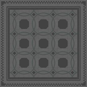 Textures   -   ARCHITECTURE   -   TILES INTERIOR   -   Cement - Encaustic   -   Cement  - Cement concrete tile texture seamless 13347 - Specular