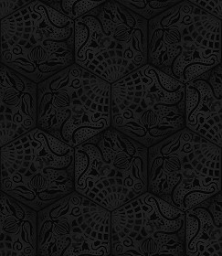 Textures   -   ARCHITECTURE   -   TILES INTERIOR   -   Hexagonal mixed  - Concrete hexagonal tile texture seamless 20290 - Specular