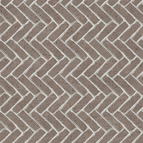 Textures   -   ARCHITECTURE   -   PAVING OUTDOOR   -   Concrete   -  Herringbone - Concrete paving herringbone outdoor texture seamless 05822