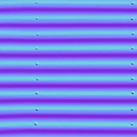 Textures   -   MATERIALS   -   METALS   -   Corrugated  - Painted corrugated steel texture seamless 09950 - Normal