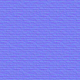 Textures   -   ARCHITECTURE   -   BRICKS   -   Facing Bricks   -   Rustic  - Rustic bricks texture seamless 00206 - Normal